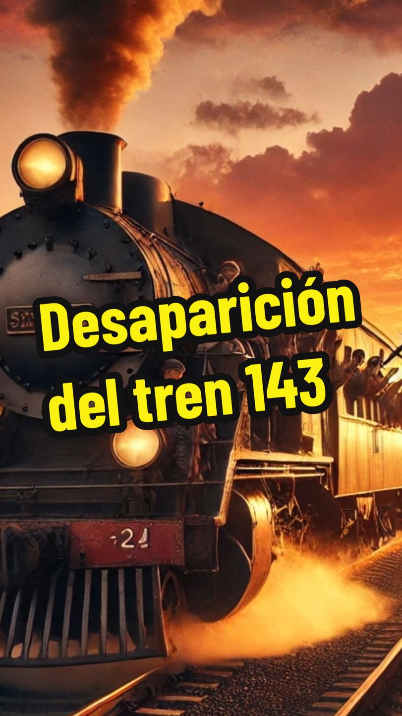 En 1928, el tren 143 desapareció misteriosamente en San Pedro, Argentina. Décadas después, comenzaron avistamientos de un tren fantasma que arrastra a quienes se acercan. En 1987, un maquinista desapareció al investigar el caso. El misterio sigue vivo y nadie camina por esas vías tras el anochecer. #TrenFantasma #SanPedro #MisteriosSinResolver #FenómenosInexplicables #ReinosPerdidos #LeyendasUrbanas #DesaparicionesEternas