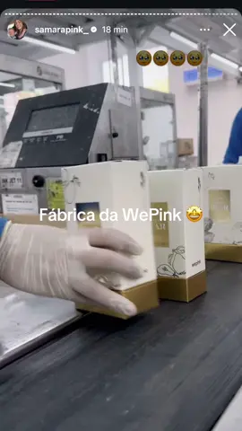 Fabrica da WePink 🤩🤩🤩 #wepink #virginia #foyyyyyyyyyyyyyyy 