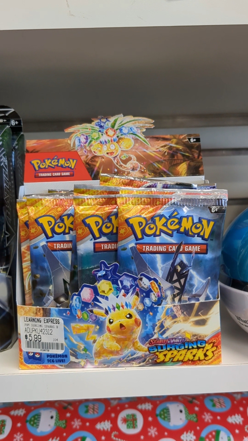 Pokemon figures and surging sparks! #pokemon #pokemoncards #pikachu #figures #clipandgo #pokeball #learningexpresstoys #lesd 