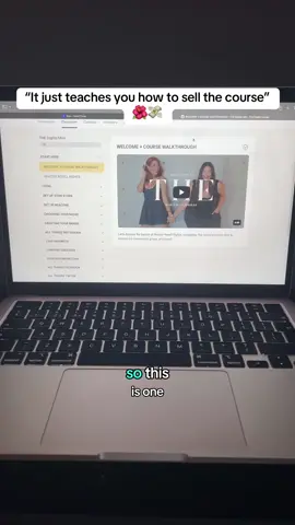 Replying to @Alice.Reaveli “It just teaches you how to sell the course” 🌺💸 #digitalmarketing #digitalproducts #onlinebusiness #startdigitalmarketing #digitalmarketingjourney 