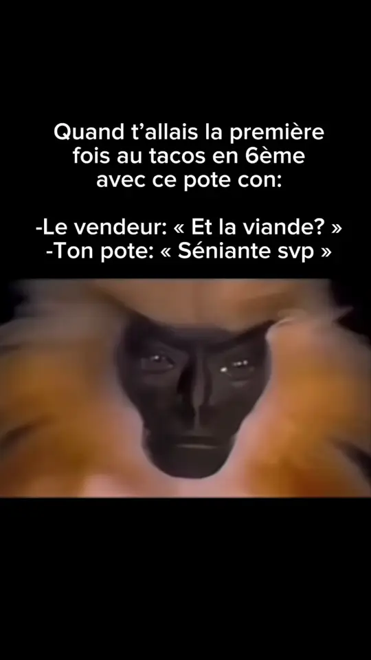 Trend du singe. #drole #trend #singe #v2 