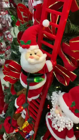 Papai noel que sobe e desce as escadas!  #natal #papainoelfunkeiro #decoraçãonatalina🎅🌲⛄ 
