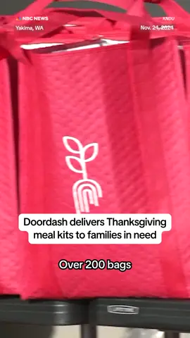 This #Thanksgiving season, Doordash is partnering with Greater Baptist Convention Northwest in Yakima, #Washington to deliver meal kits to families in need.