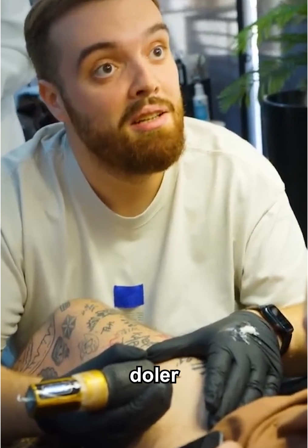 He tatuado por primera vez
