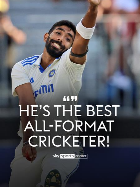 He's the best all-format cricketer! 🌟🔥 #bumrah #cricket #skysportscricket