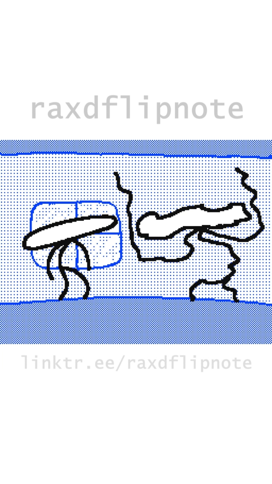 tungsten cube 3 #animation #flipnote #3ds 