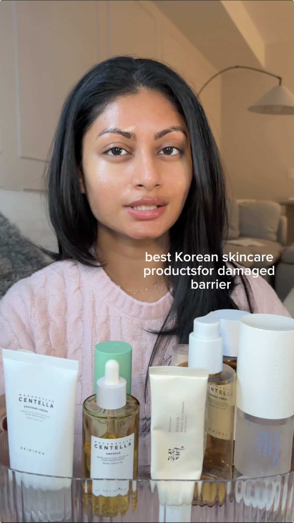 Best Korean products for skin barrier 💕 I have linked all of them on my LTK store in bio ✨ #koreanskincare #skin1004partner #skinbarrier #acneskincare 