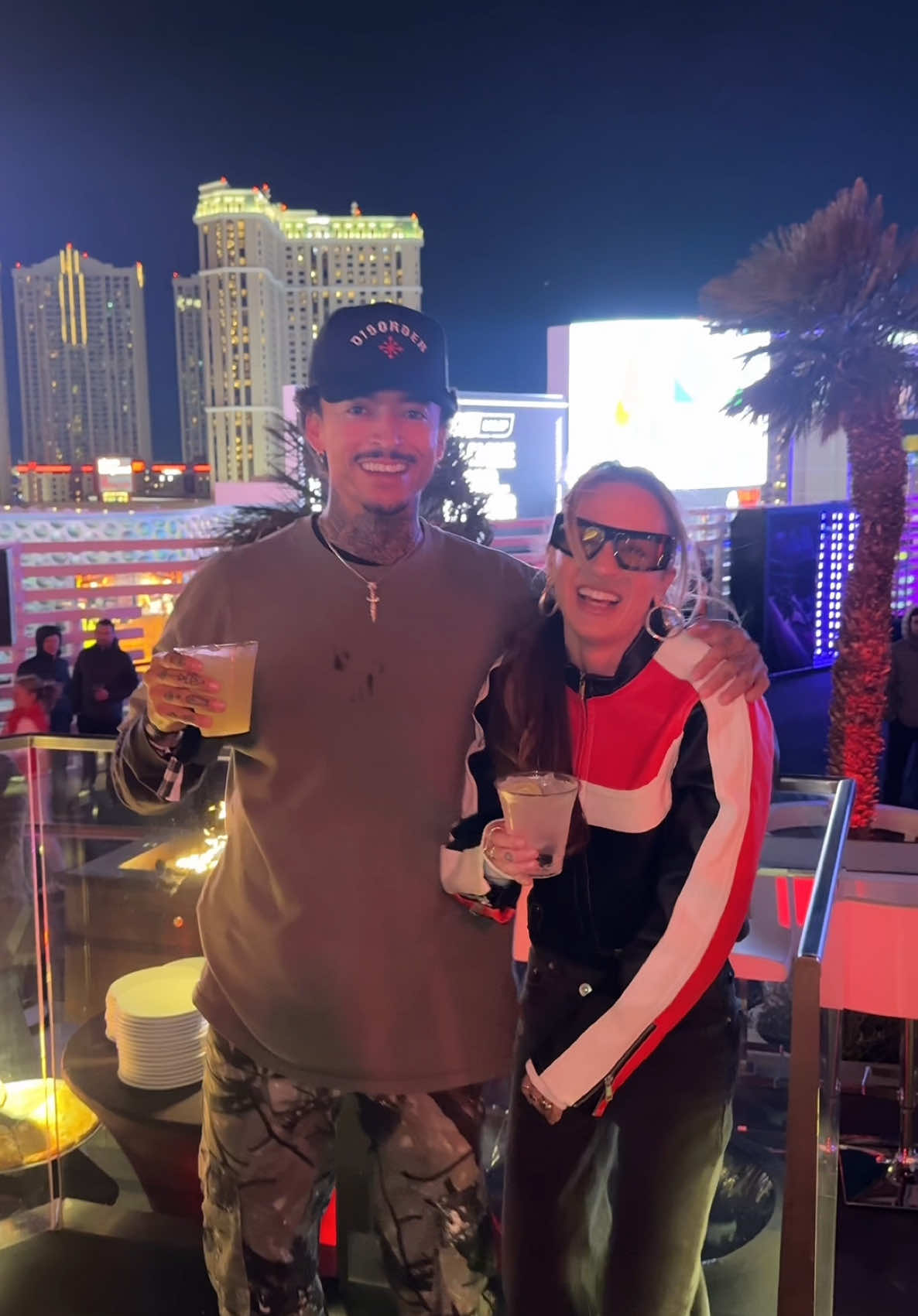 I win daughter of the year. I got to take my dad to F1 for his 60th birthday. Ok @MGM Rewards helped me out just a bit. @The Cosmopolitan of Las Vegas #MGMAmbassador #SponsoredByMGMRewards 