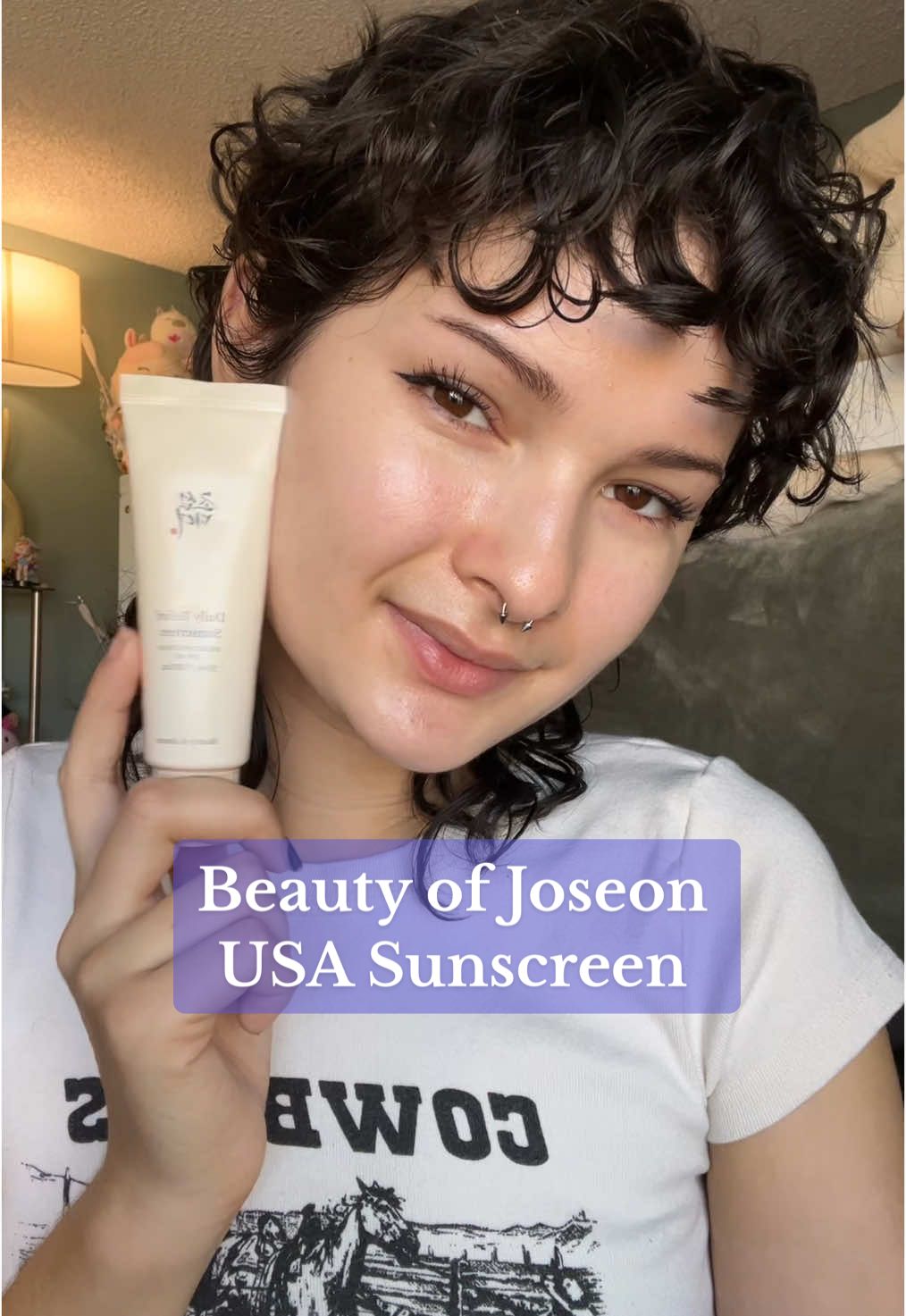 If you didn’t know, the FDA cracked down on imported sunscreens so many asian beauty brands are reformulating to fit US standards. honestly this holds up pretty well so I cant be too upset #skincare #asianskincare #skincaretips #sunscreen #asianbeauty #glassskin #beautyofjoseon 