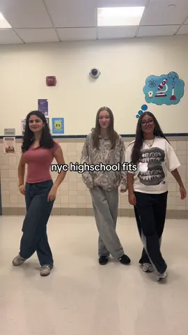 smiles all around #rrg #school #nyc #highschool #newyorkcity #fyp #OOTD #viralvideo #fitcheck #nycfits #schoolfits 