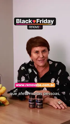 É difícil ser feliz sentindo dores o tempo todo, não é? 🛑 Com o Colágeno Tipo 2 da @Renova Be, você pode aliviar as dores nas articulações e recuperar sua qualidade de vida! E o melhor: o site está com até 70% de desconto nesta Black Friday. 🖤 Garanta o seu agora no site e sinta a diferença no dia a dia! 💪🏼