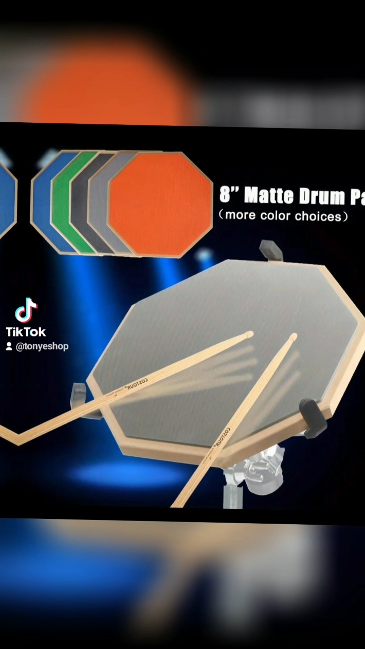 Drumming Pad + Drum Sticks #drummer #drumpad @SellWithTikTokShop_UK @TikTok LIVE Creator 