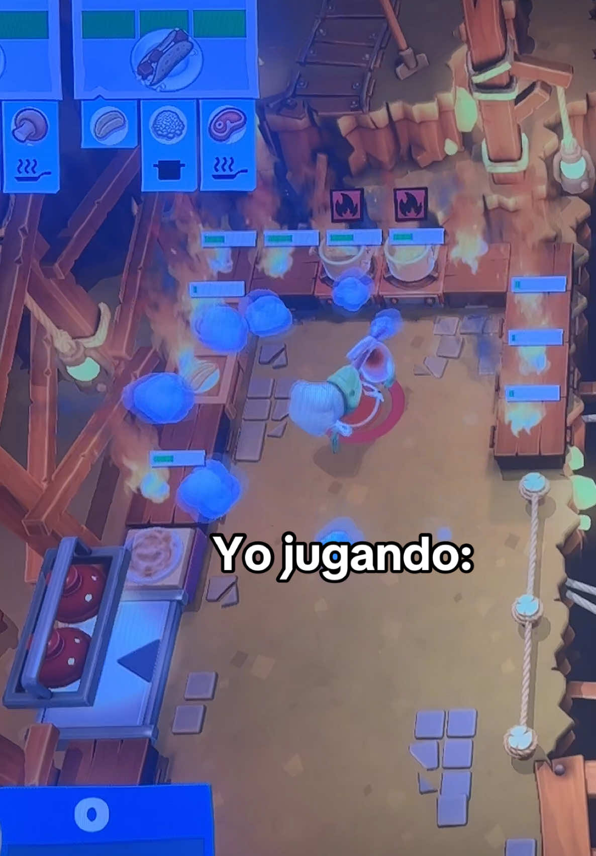 Verdaderamente este juego rompe relaciones 😶‍🌫️🫠 • • • #overcooked2 #Relationship #gamers #GamerGirl #comedia #humor 