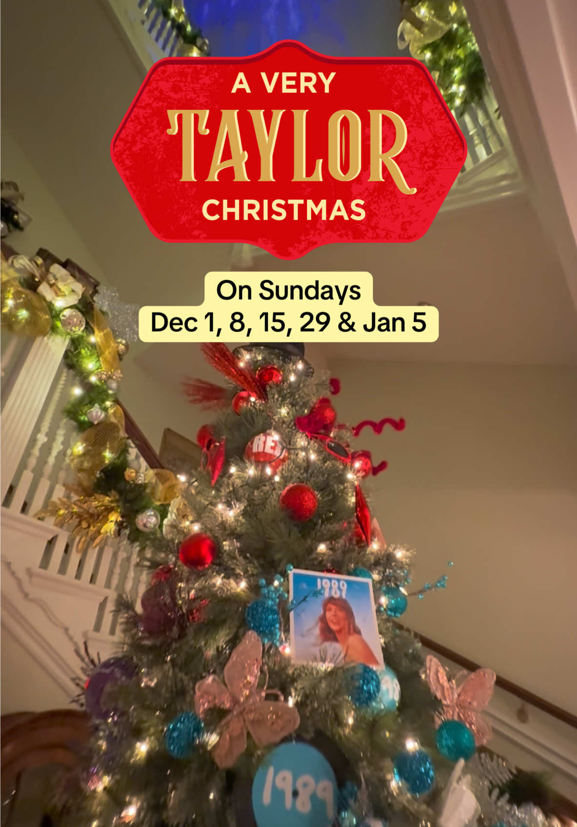 A Very Taylor Christmas at Cantigny!🙂‍↕️ Experience a special light show with songs from all of your favorite Taylor Swift eras every Sunday evening except December 22! This light show is a 1/2 mile, fully ADA- and stroller-accessible path that includes festive decorations, larger-than-life flower sculptures and a towering 28-foot Christmas tree! Along the path, visit any of the Cocoa Cabins for hot cocoa, cookies, popcorn, roasted nuts or adult cocoa.😉 The light show will also include entry into the McCormick House where you can take photos in front of the Swift Tree!🎁 Grab your tickets today - spots are running out! Visit Cantigny.org  PS: tag us with your photos near the tree or any of the other TSwift photo backgrounds! 🤭 #taylorswift #taylorswiftchristmas #christmasatcantigny #christmastree #tswifttok #colorfultree #colorfuldecor #holidays #lightshow #christmaslights #christmaslightshow #holidaylightshow #wheatonillinois #thingstodoinchicago #thingstodoinchicagosuburbs #dupagecounty #1989TaylorsVersion #1989 #fearless #evermore #lovertaylorswift 