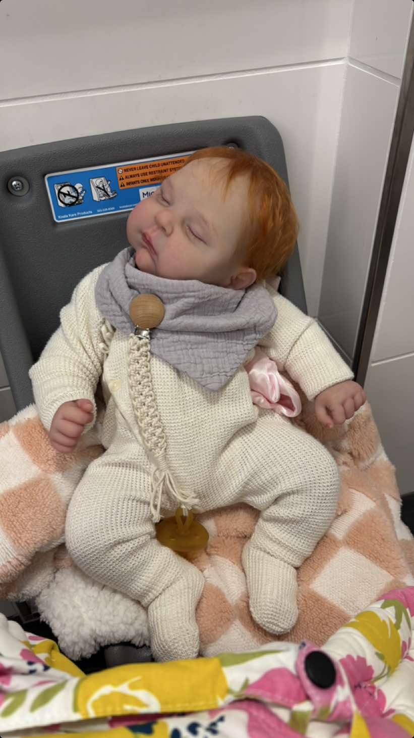 We our on our way to the airport part 1✨ #flyingwithareborn#rebornbaby #reborncommunity #rebornbabydoll #realisticfakebabies #reborncollector #rebornsoftiktok #fakebaby⚠️ #trip #travelwithreborn 