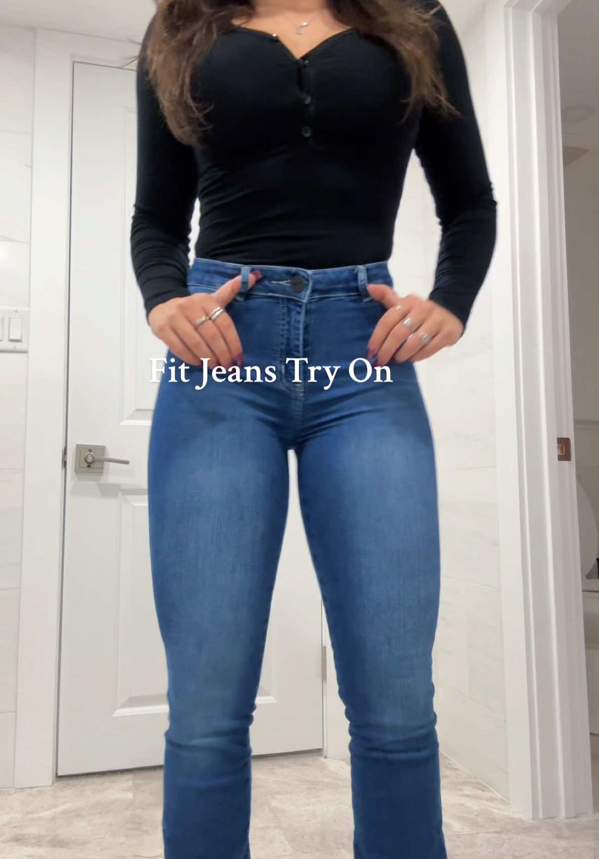 @FITJEANS my fav jeans of all time 👖 #fitjeans #wishlist #jeans #gymgirl #bestjeans #tryon #haul #christmaswishlist #fashion #beauty #clothinghaul 