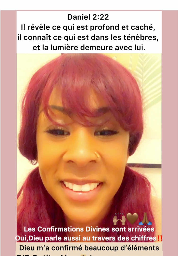 🙏🏾🤎🙌🏽 Le Seigneur m’a confirmé pleins de choses au sujet de la disparition d’Alexandra, dans cette video je partage avec vous ce qui est important et que le Seigneur m’a permis de partager. 🤫 🤫le reste je garde secret … 🤫🤫 #bible #alexandra #ilestlasourcedeauvive #dieurepondauxprieres #justicepouralexandra #visionprophetique #alexandradeces #sagessedivine #heisalive🙌 #ripalexandra #Jesus #gloireadieu #braquagespirituel #laveritesurlaffairealexandra #alex 