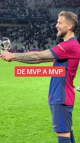 🏆 @fcbarcelona De MVP a MVP #cubarsi #iñigomartinez #tiktokfootballacademy #deportesentiktok #fcbarcelona #ucl 
