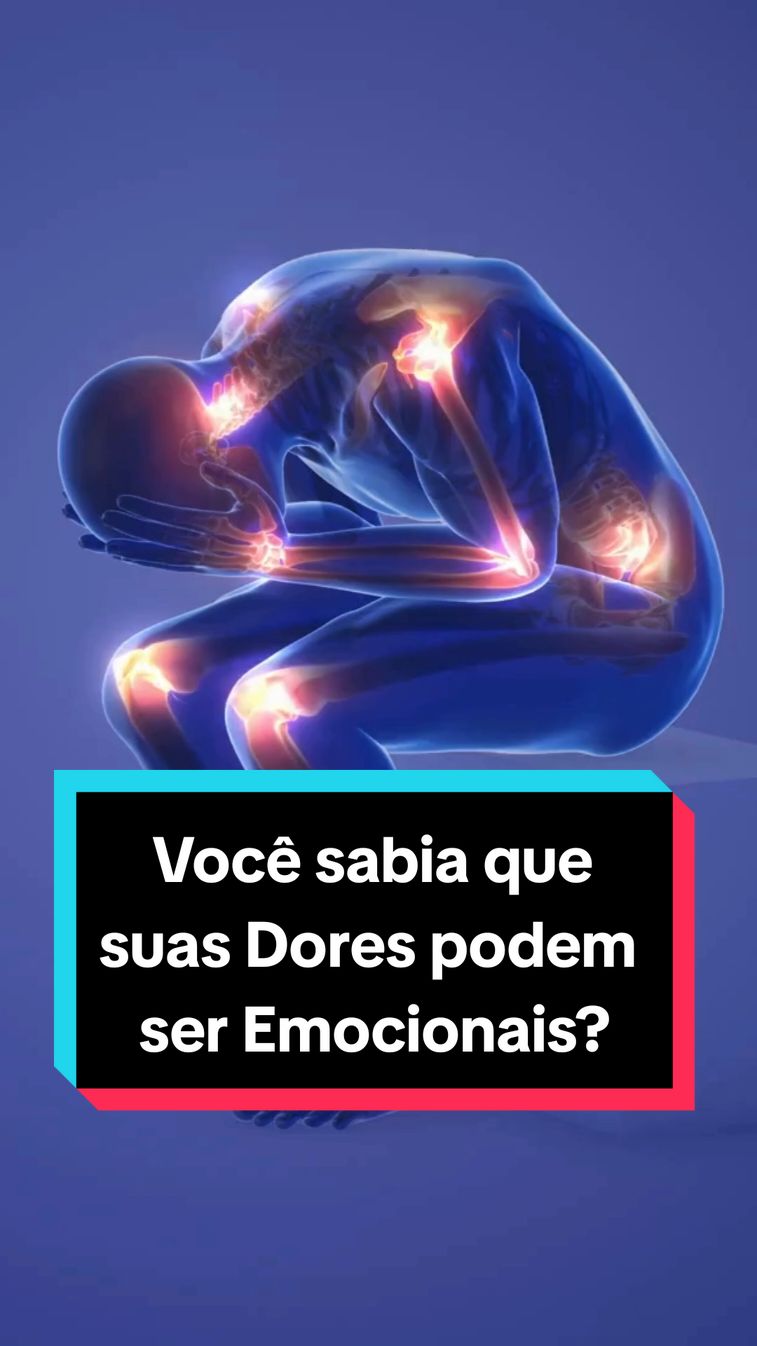Você sabia que suas dores podem ser emocionais? #dor #emocional 