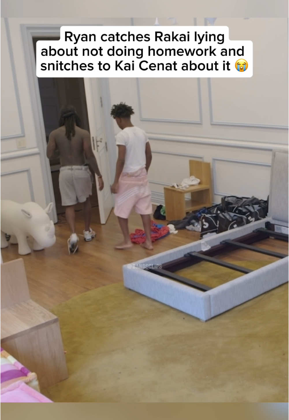 No Rakai got caught 😭 #kaicenat #kaicenatclips #rakai #fyp #viral 