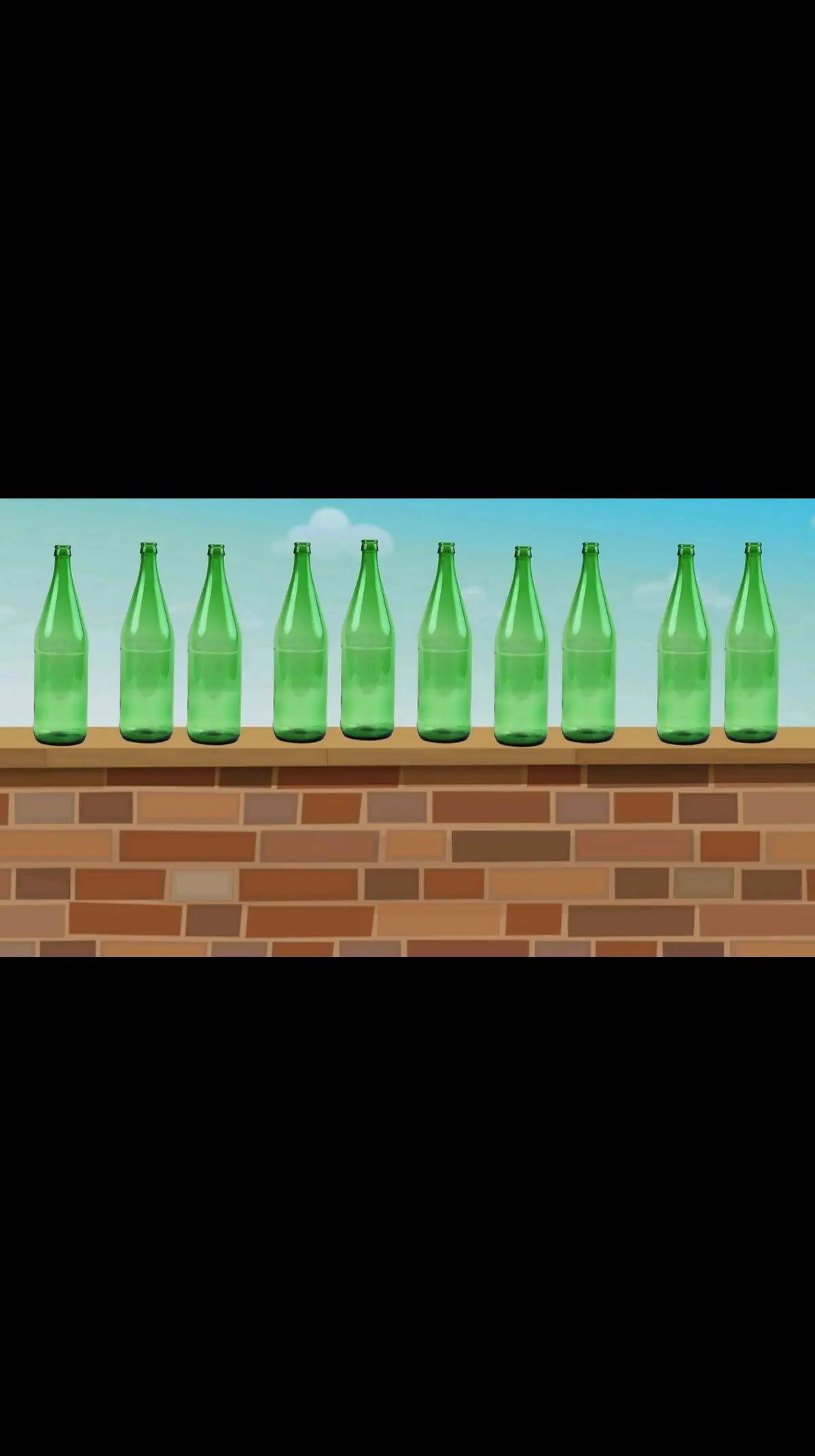 115 BLUE BOTTLES SITTING  ON THE WALL IF ONE BLUE BATTLE SHOULD FALL THERE WILL BE STILL 113 CHARGES THATS GONNA FALL...BOTTLE CLUB.LOL