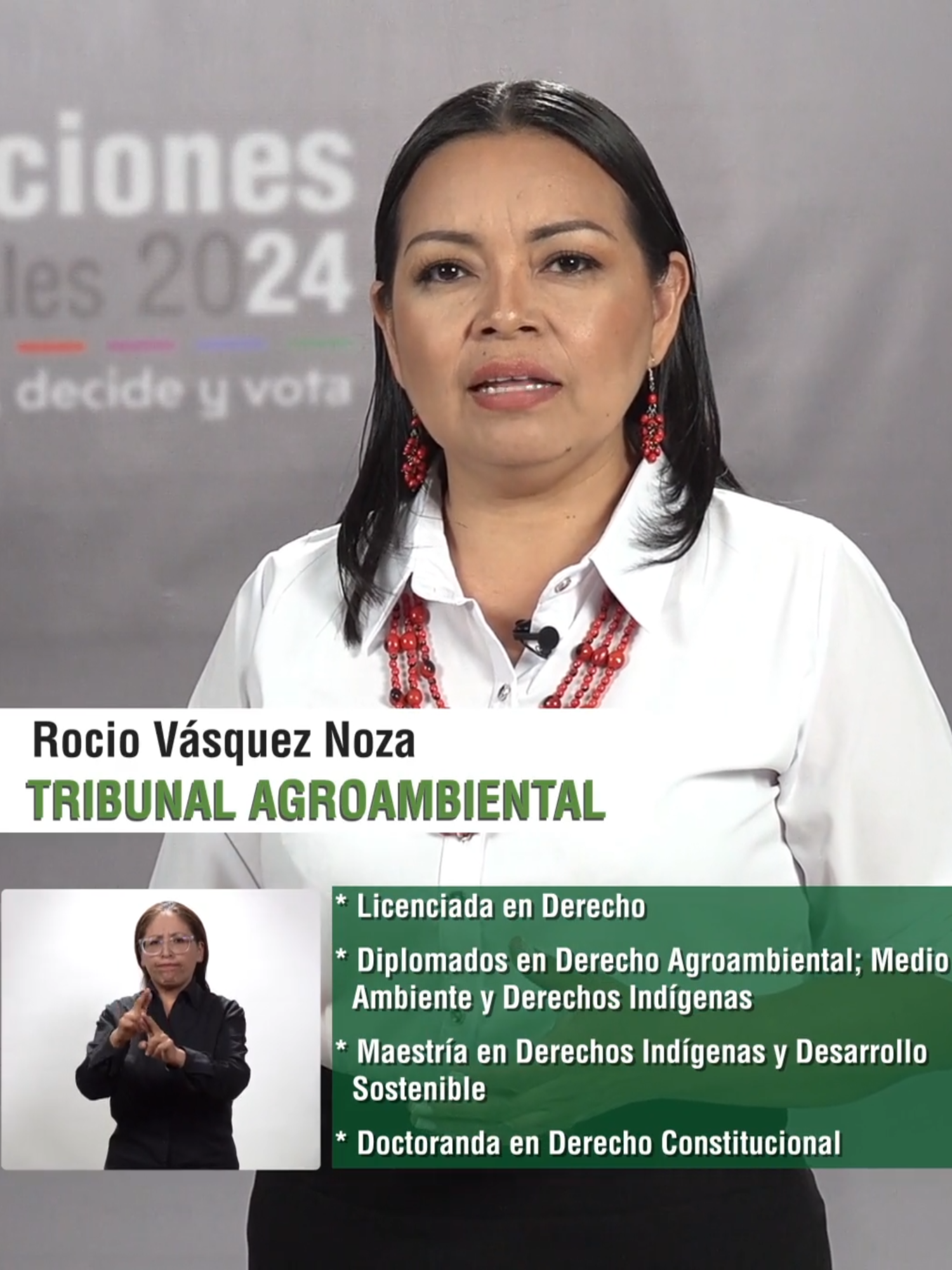 🇧🇴📄 Elecciones judiciales: Ella es Rocio Vásquez Noza, candidata al Tribunal Agroambiental. . . #btvmultimedia #btvinforma #boliviatv #bolivia #btv #EleccionesJudiciales #democracia