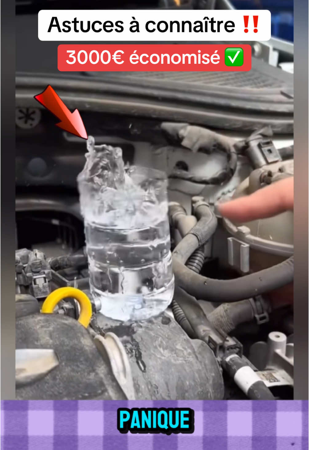 Comment réparer son moteur en 5 minutes ‼️💪 #car #auto #voiture #astuce #dailyreportfr 