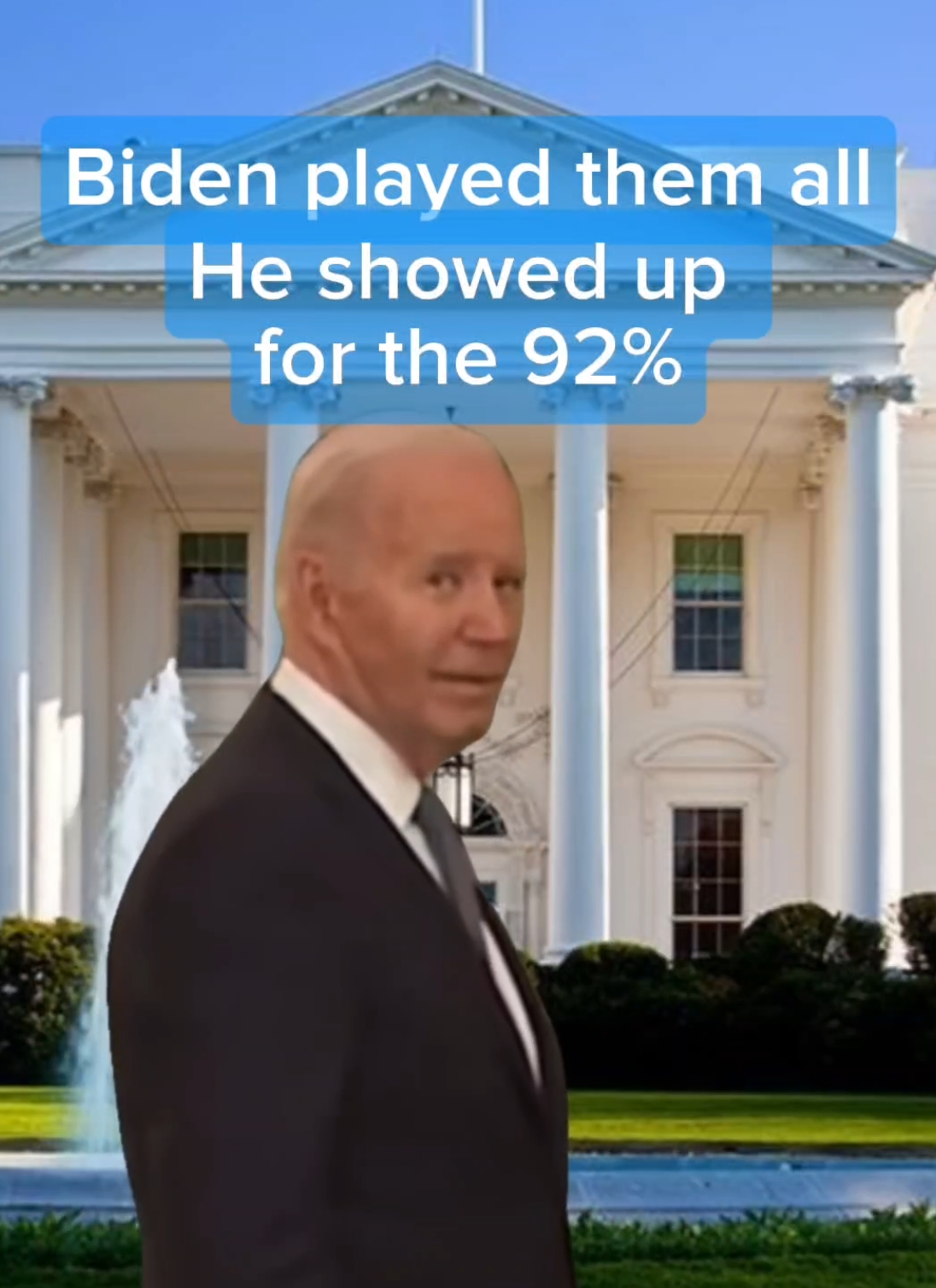 While everybody thought Joe was sleepy, dark Brandon was putting Black Women in places of authority and power. He showed up for the 92% of black women who have been loyal to the party. He is the president who now has appointed more black women than any other president. CHECKMATE