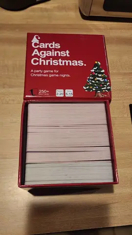 #christmasgames #cardsagainstchristmas #cardgame #christmas #tiktokshopblackfriday #tiktokshopholidayhaul #spotlightfinds #tiktikshopcybermonday #viralvideo 