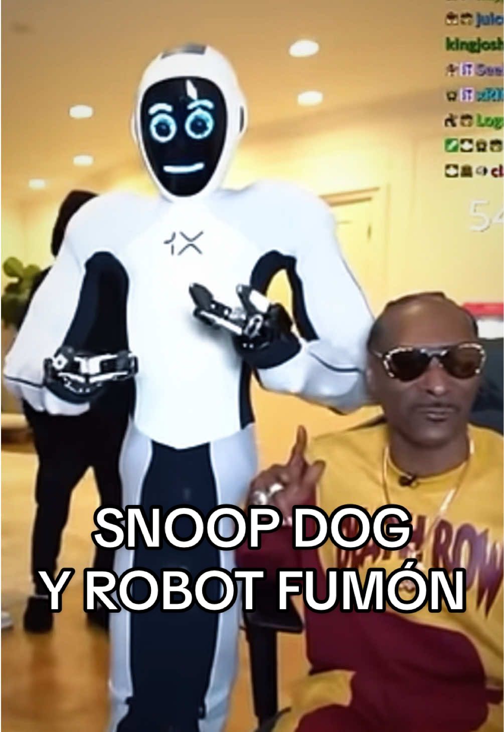 SNOOP BOT 💨 @Kai Cenat x #snoopdogg #robot #kai #kaicenat 