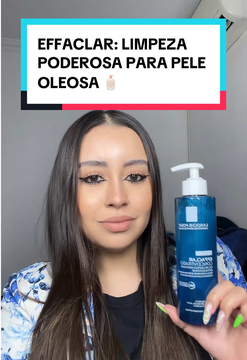 O sabonete líquido Effaclar da La Roche-Posay é o meu aliado para controlar a oleosidade e manter a pele limpa e fresca todos os dias. Ideal para quem busca eficácia sem agredir a pele. Quem mais usa? #effaclar #larocheposay #peleoleosa #cuidadofacial #rotinadeskincare 