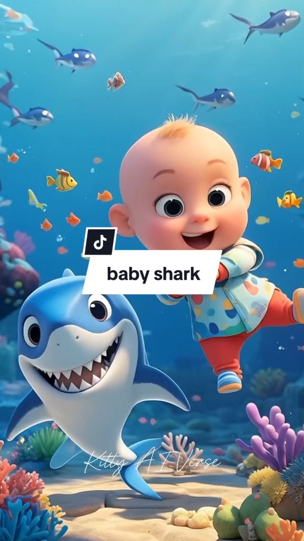 baby shark #babyshark #baby #cute #shark 