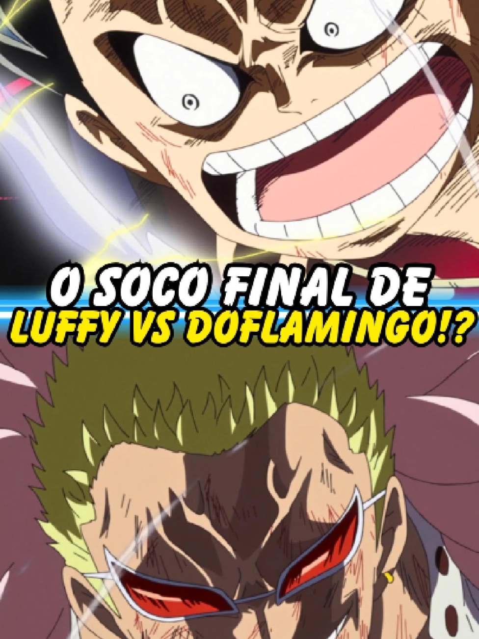 O SOCO FINAL DE LUFFY VS DOFLAMINGO!? #anime #listaotaku #tiktokbrasil #onepiece 