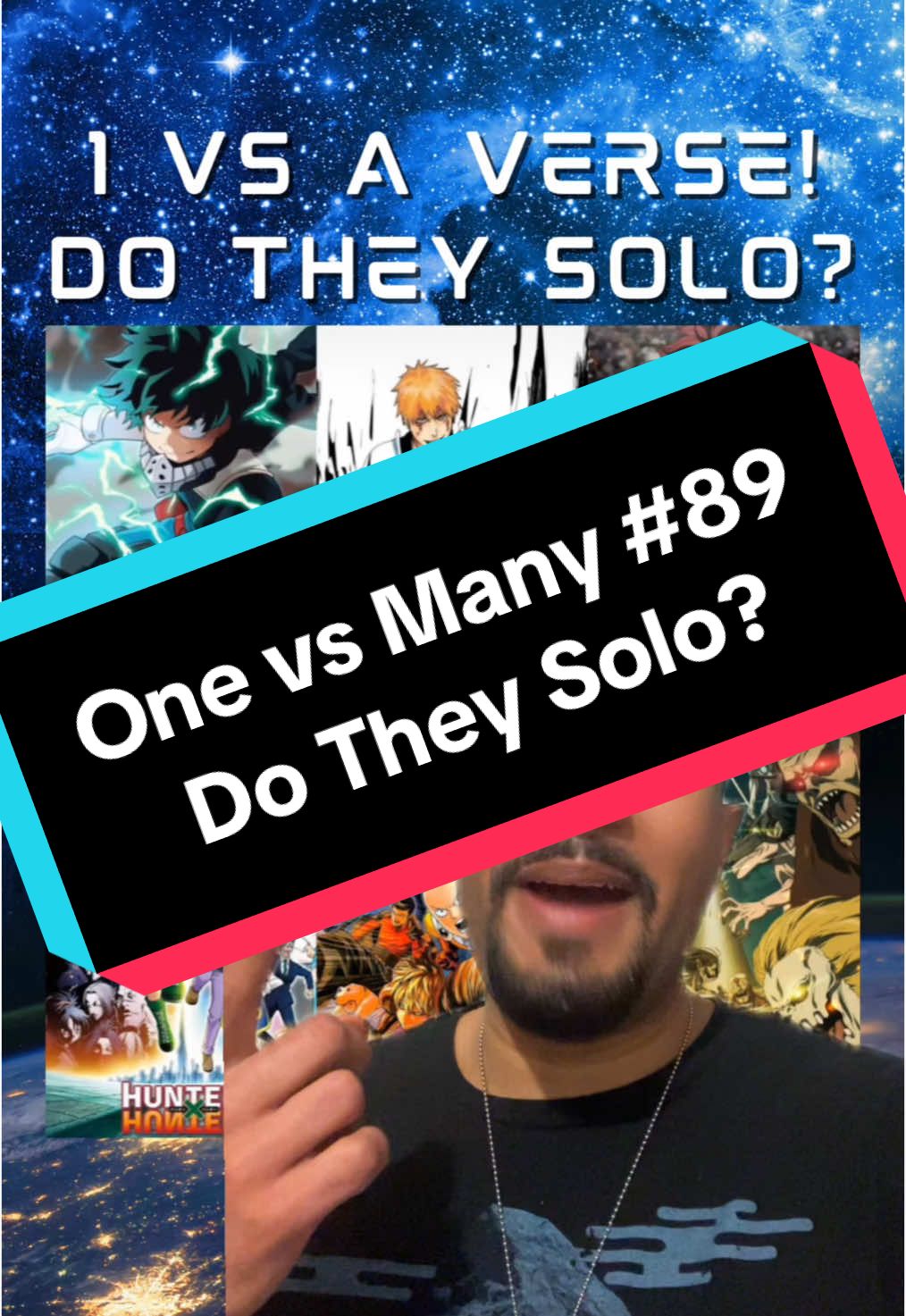 One anime/manga character’s battling an entire verse! Do they solo? #Anime #Manga #fyp #Fight #vs #Battle #Bleach #Ichigo #MyHeroAcademia #Deku #OnePunchman #Saitama #AttackOnTitan #Eren #HunterxHunter #Gon #Baki #YujiroHanma #Debate #MidnightDre #greenscreen #creatorsearchinsights