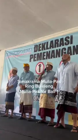 Mulia-Pas sedang melakukan kegiatan simakrama 5 titik di kecamatan yang ada di buleleng yaitu Desa adat Sangket, Desa adat Gobleg, Desa adat Mayong, Desa adat Banjar, dan Desa adat Sambangan. #MULIAPAS #NoDrama #PilkadaBali #Bali #prabowo  #jokowi 
