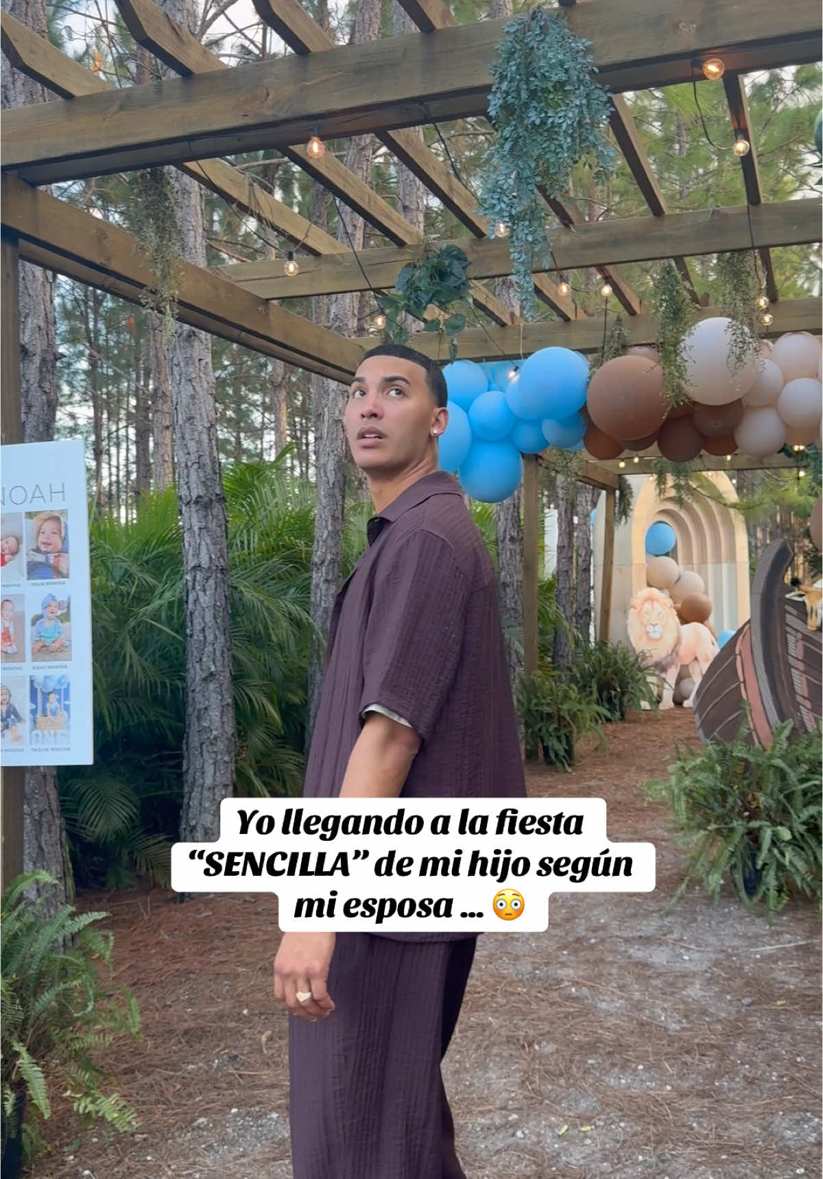 Mi esposa me dice voy hacerle una fiesta “sencilla” a nuestro hijo 🤣 por eso es que ya no le creo jajajaja #fyp #familia #couple #parents #dadlife #MomsofTikTok #parenting #mama #husband #esposos #padres #humor #comedia #risas #reallife 