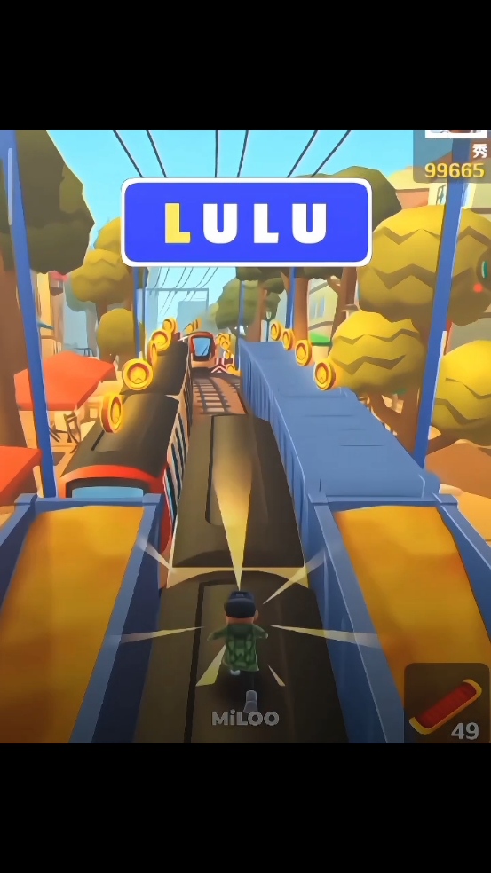 #lulu in subway surf‼️  #lulujkt48 #jkt48 #jkt48newera #memberjkt48 #jkt48edit #beranda #fyp #foryou 