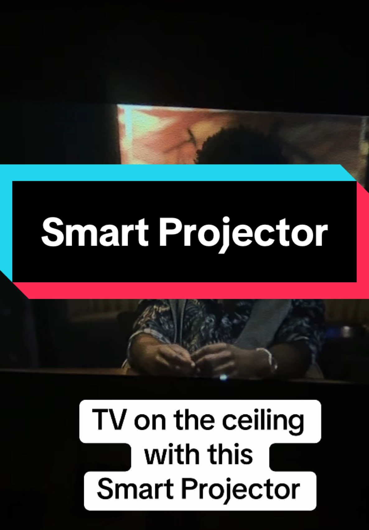 Smart projector with android and play store so you can download your apps and watch your favourite movie  #BlackFridaySale #spotlight #tiktokmademebuyit  ##projectorscreen##projector