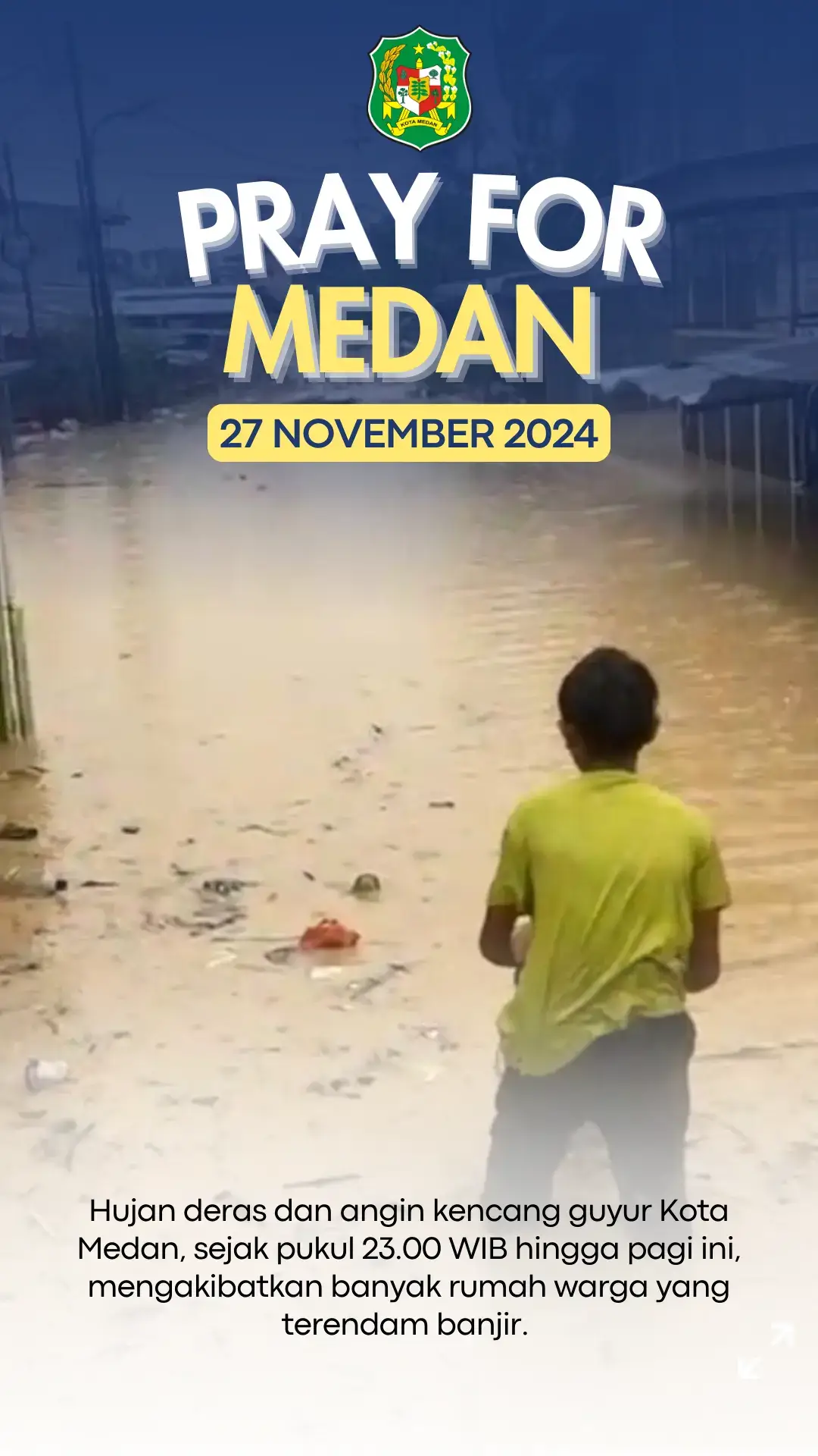 H-1 Pencoblosan Pilkada, 794 Rumah di Medan Terendam Banjir #prayformedan #medan #sumatrautara  #indonesia #fypp #viral #viraltiktok #lewatberanda 