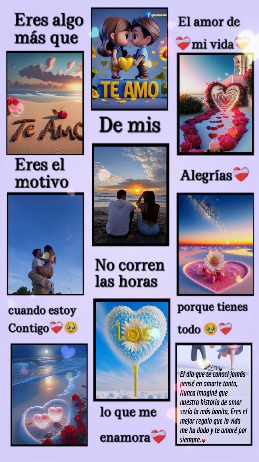 eres el amor de mi vida #CapCut #lamejordetodas #amor #collagephoto #collageedit 