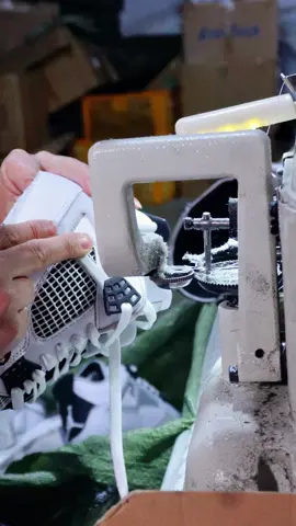 Today’s work in the factory - Air Jordan 4 Military Black #sneakers #fypage #sneakerhead #linkonmybio #sneakerunboxing #snkrunboxing #jordan #jordan23🏀 #jordan4 #jordan4s #jordanfactory #jordan4militaryblack 