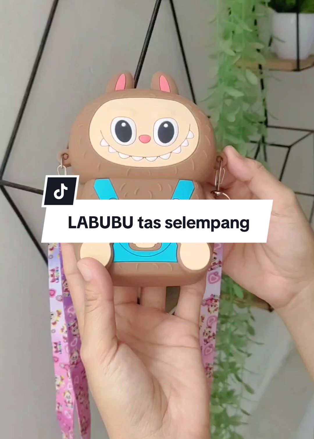 Tas selempang anak Labubu #tasselempang #labubu #tasselempanganak #taslabubu #tasanak #tas #cuantanpabatas 