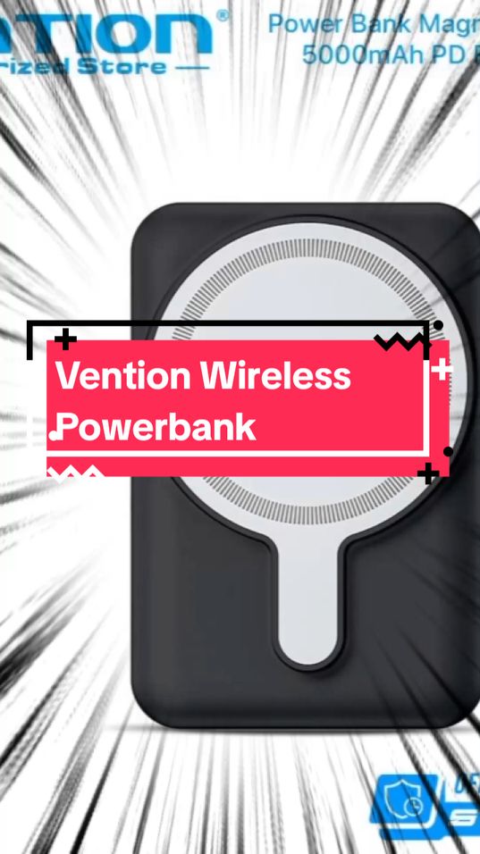 Vention Wireless Powerbank #CapCut  #VentionWirelessPowerbank  #fyp 