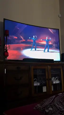 I could not get this out of my head during the whole intro to their dance 😅 #dwts #dwts33 #dancingwiththestars #derekhough #markballas #tango 