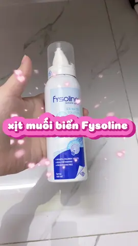 lọ này e đnag dùng cho con e nè, dùng thích lắm nha các mom #xitmuoibienfysoline#fysoline#nuocmuoisinhly#vesinhchobe#chamsocmebe