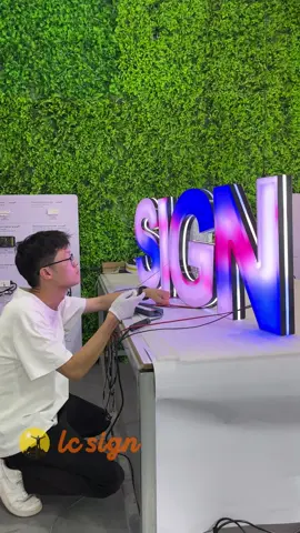 He must doing something important🤔🤔 #led #ledsign #outdoorlighting #backlit #backlitsign #arcylic #arcylicart #businesslogo #artwork #signsupplier #signfactory #lcsign #signmaking #signmaker #us #foryoupage 