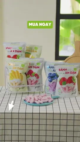 Unboxing bánh ăn dặm vị trái cây mới của Mămmy 😋🤤 #mammy #banhandammammy #banhandamtraicay 