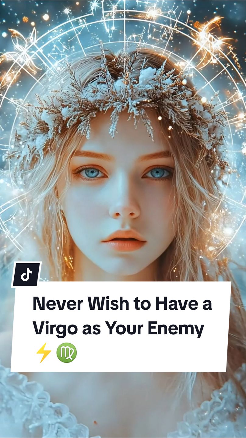 Never Wish to Have a Virgo as Your Enemy ⚡️♍️ #Virgo #Zodiac #Astrology #virgoenergy 