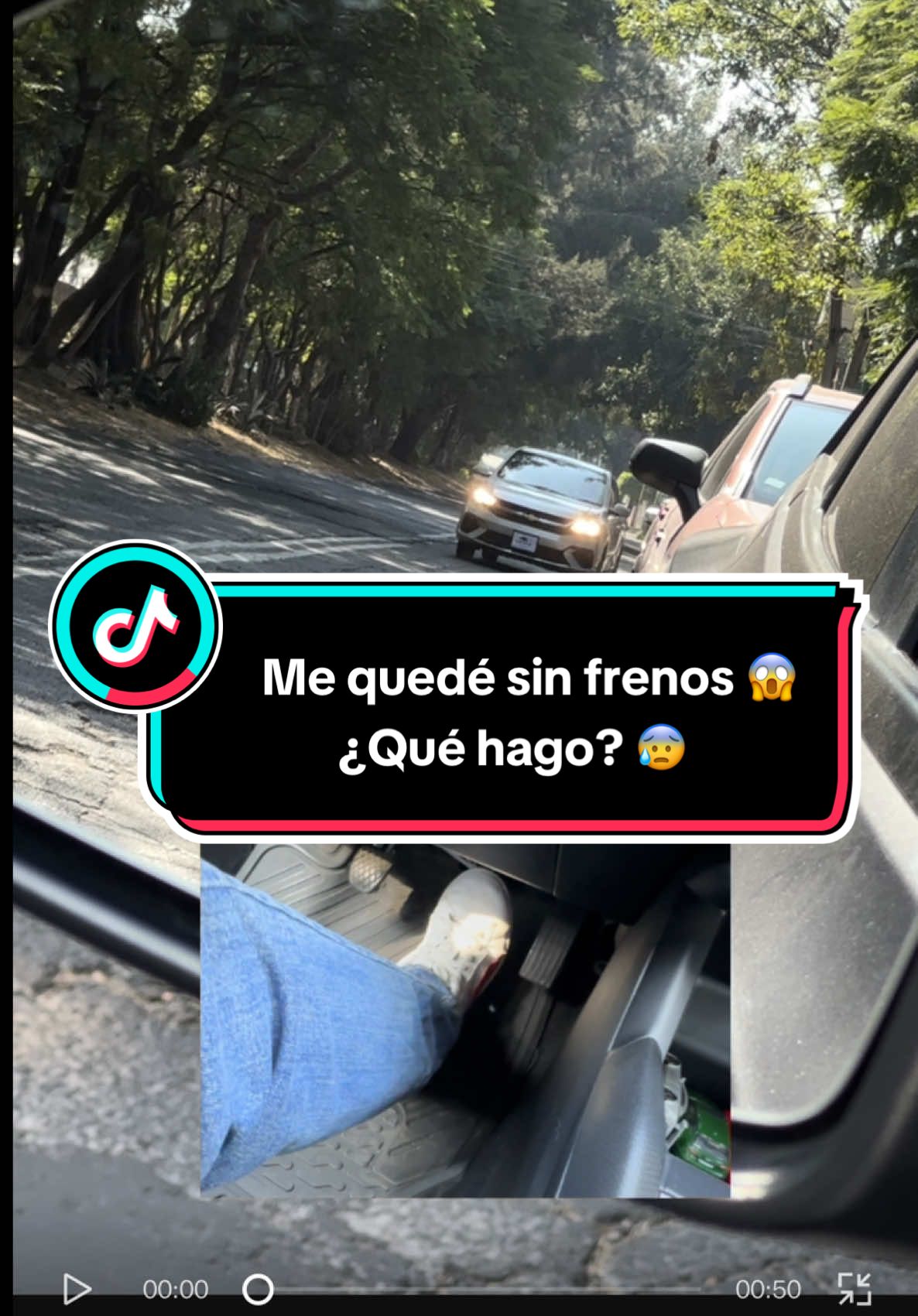 ¡Me quede SIN FRENOS¡ 😱😰 Estos tips te salvarán la vida si te quedaste sin frenos 🚧🛣 . . #creatorsearchinsights #EscuelaDeManejo #clasesdemanejo #aprenderamanejar #drivinglessons #carretera #autopista #frenos #sinfrenos #saenzescuelademanejo #drivinglessons #bloqueos 