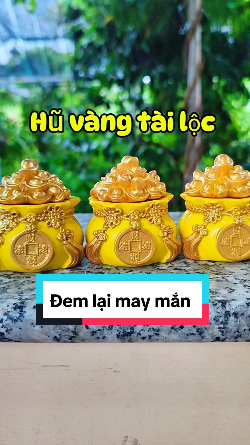 Hũ vàng tài lộc mẫu mới 2025,đem lại may mắn cho gia chu#nhikhenhnek #tet #huvang #re #huvangtailoc @Nhi khểnh Nek @Nhi khểnh Nek